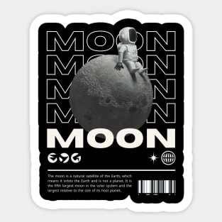 Moon Sticker